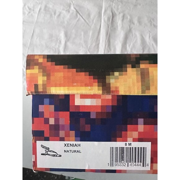 Jeffrey Campbell Xeniah Sandals Natural Ankle Wrap - Picture 3 of 5